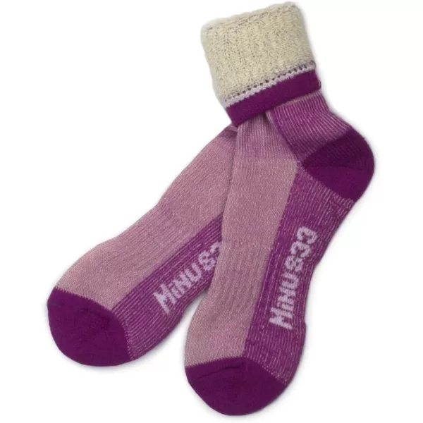 Minus33 Merino Wool 903 Day Hiker SockRadiant Violet