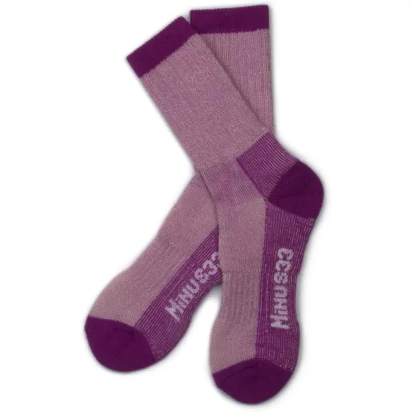 Minus33 Merino Wool 903 Day Hiker SockRadiant Violet