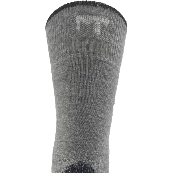 USA Made  Boot Socks  Hunting Socks  Merino Wool  Mountain HeritageS56 Lightweight Ash Gray