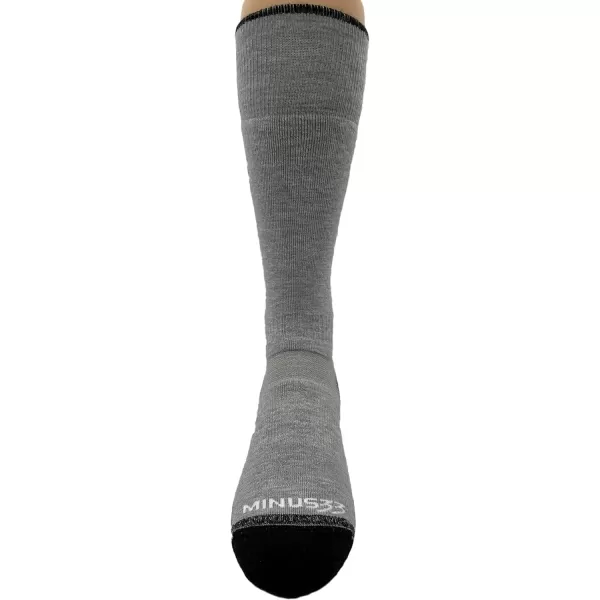 USA Made  Boot Socks  Hunting Socks  Merino Wool  Mountain HeritageS56 Lightweight Ash Gray