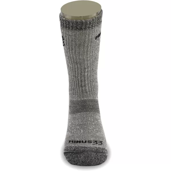 USA Made  Boot Socks  Hunting Socks  Merino Wool  Mountain HeritageS96 Expedition Gray Heather