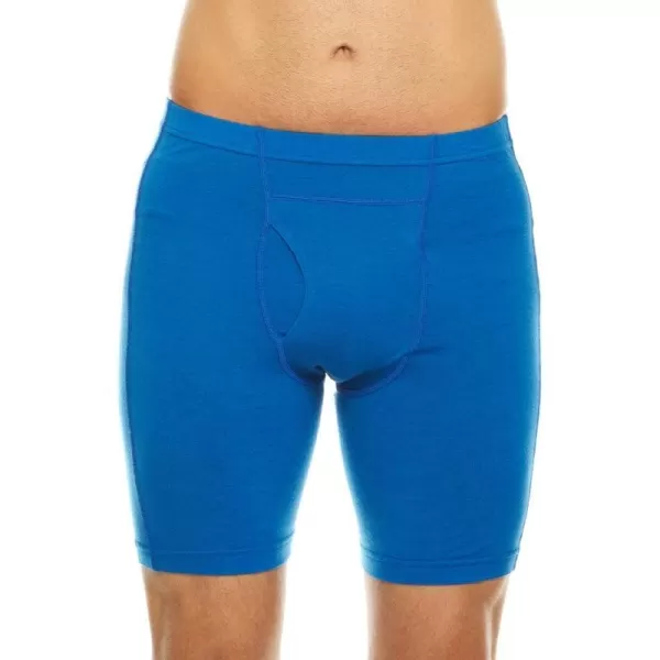 100 Merino Wool Mens Lightweight Boxer BriefAzure Blue