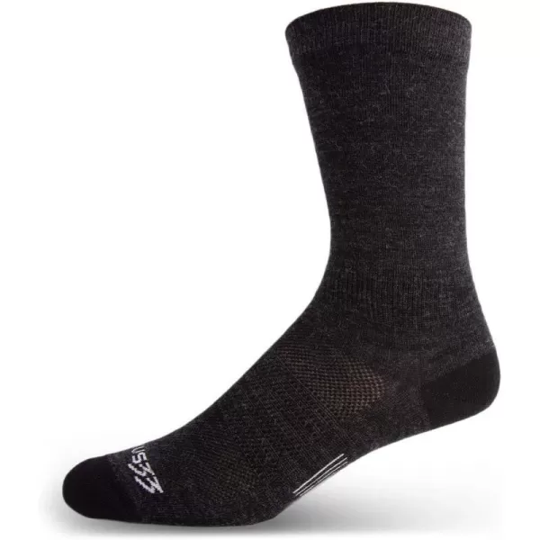 USA Made  Boot Socks  Hunting Socks  Merino Wool  Mountain HeritageS16 Micro Weight Black