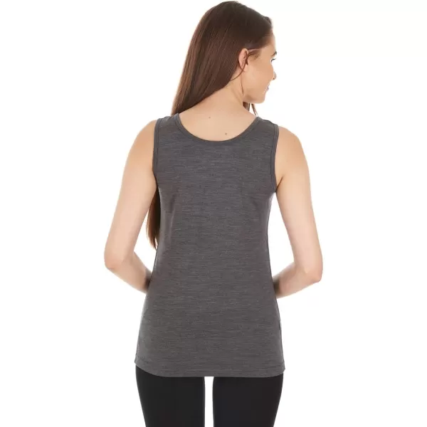 Minus33 Merino Wool 2003 Lafayette Womens Lightweight Wool Tank TopCharcoal Grey