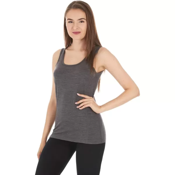 Minus33 Merino Wool 2003 Lafayette Womens Lightweight Wool Tank TopCharcoal Grey