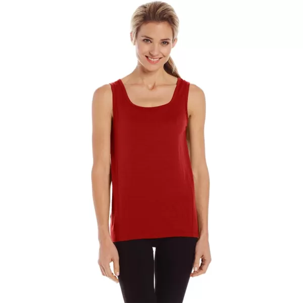 Minus33 Merino Wool 2003 Lafayette Womens Lightweight Wool Tank TopTrue Red