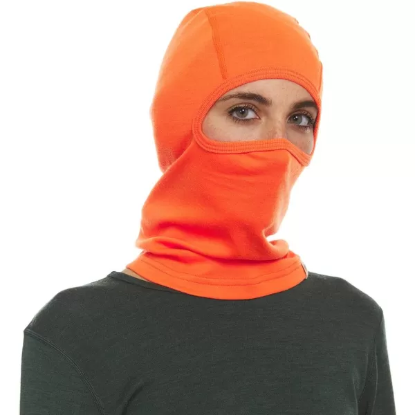 100 Merino Wool BalaclavaBlaze Orange