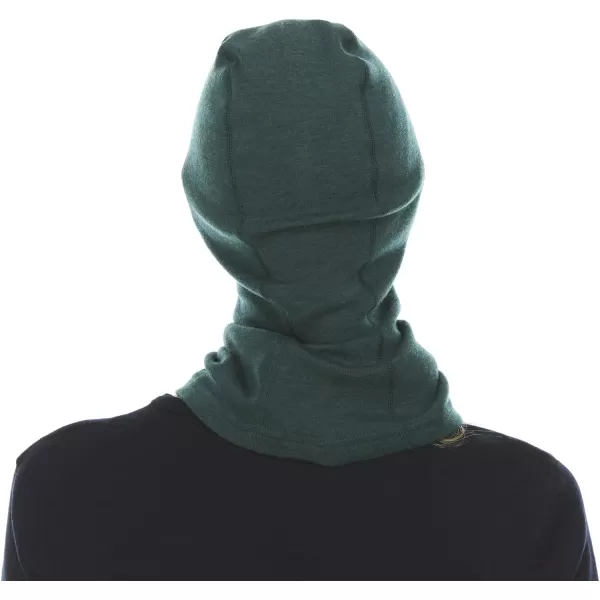 100 Merino Wool BalaclavaForest Green