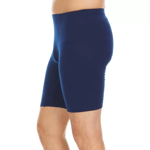 Mens Merino Wool Midway Boxer Briefs  Everyday Wear  Breathable UnderwearNavy Blue