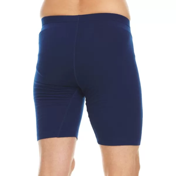 Mens Merino Wool Midway Boxer Briefs  Everyday Wear  Breathable UnderwearNavy Blue