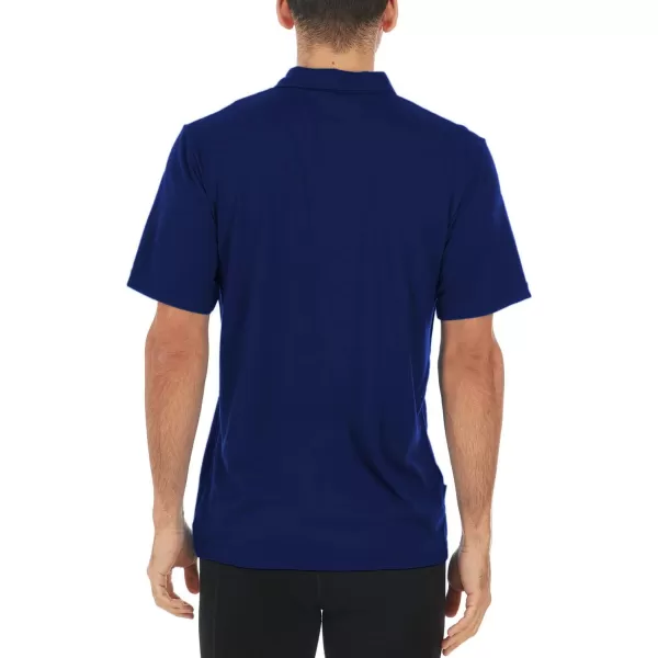 Mens Polo Shirt  Merino Wool  Golf Shirt  Work ShirtNavy