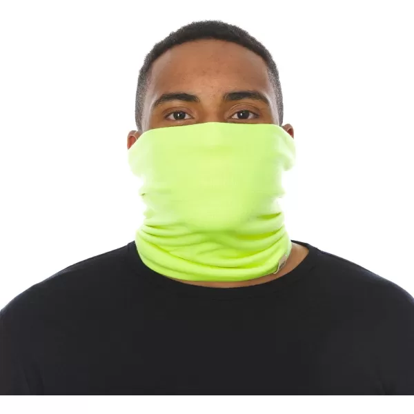 Minus33  Midweight Neck Gaiter  100 Merino Wool  Multipurpose Headwear  Skiing Neck Warmer  Winter Face MaskHigh Visibility