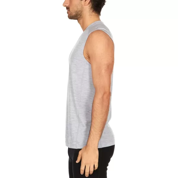 Minus33 Merino Wool 1003 Mens Micro Sleeveless  84 Merino Wool 12 Nylon 4 SpandexAsh Gray