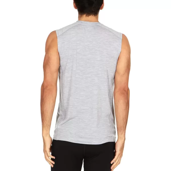 Minus33 Merino Wool 1003 Mens Micro Sleeveless  84 Merino Wool 12 Nylon 4 SpandexAsh Gray