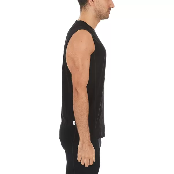 Minus33 Merino Wool 1003 Mens Micro Sleeveless  84 Merino Wool 12 Nylon 4 SpandexBlack