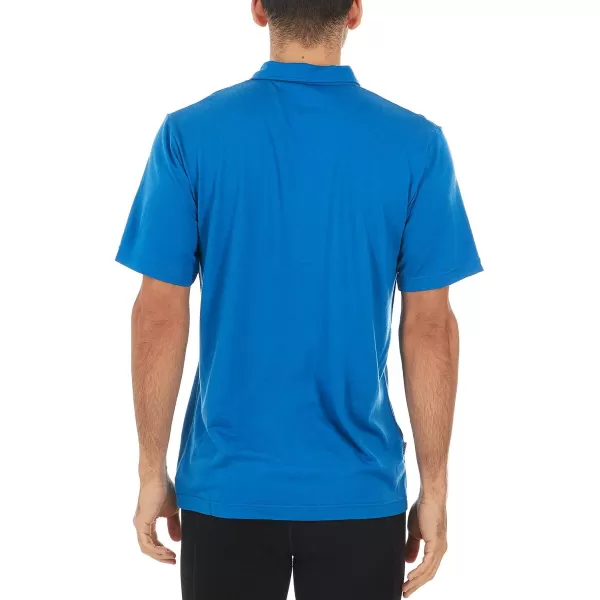 Minus33 Merino Wool 701 Kearsarge Men  s Lightweight Polo Shirt  No Itch Renewable FabricAzure Blue