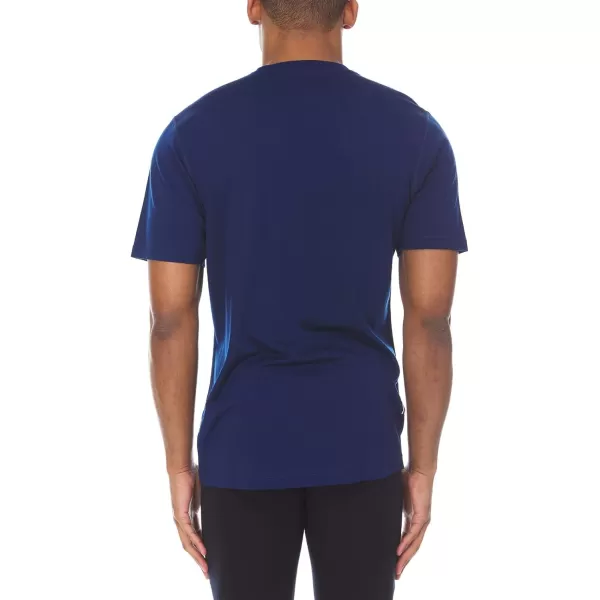 Minus33 Merino Wool 703 Algonquin Mens Lightweight Short Sleeve Crew  No Itch Renewable FabricNavy