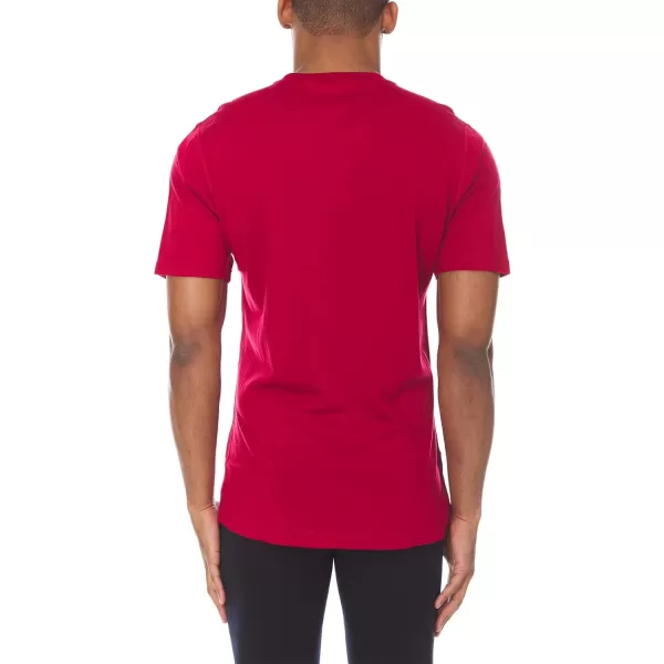 Minus33 Merino Wool 703 Algonquin Mens Lightweight Short Sleeve Crew  No Itch Renewable FabricTrue Red