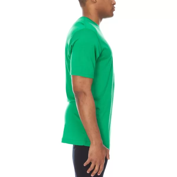 Minus33 Merino Wool 703 Algonquin Mens Lightweight Short Sleeve Crew  No Itch Renewable FabricZephyr Green