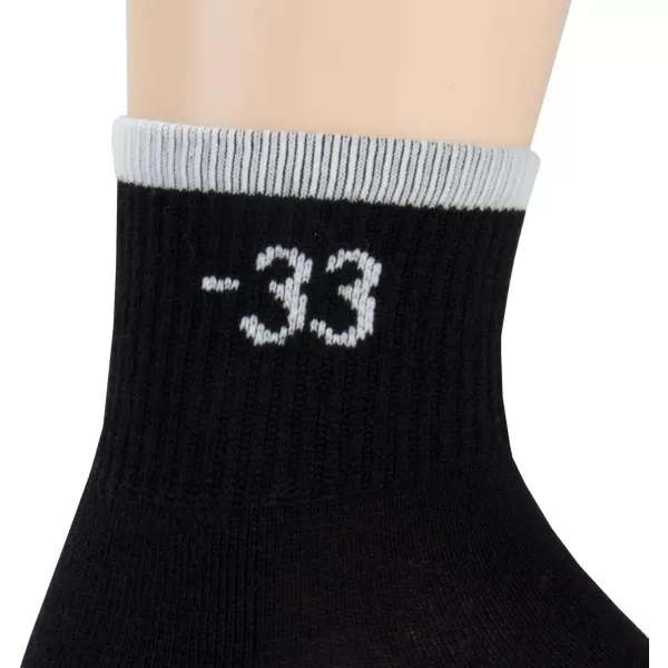 Minus33 Merino Wool 904 Low Rise Trail SockBlack