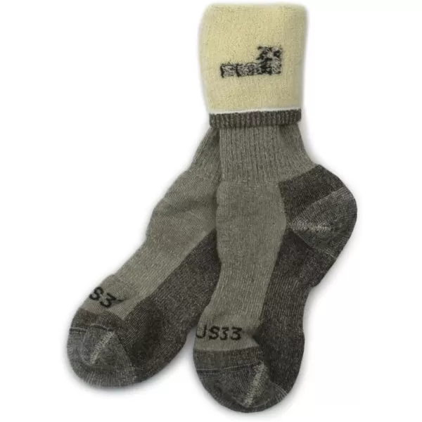 Minus33 Merino Wool 9402 Expedition Mountaineer SockGrey Heather