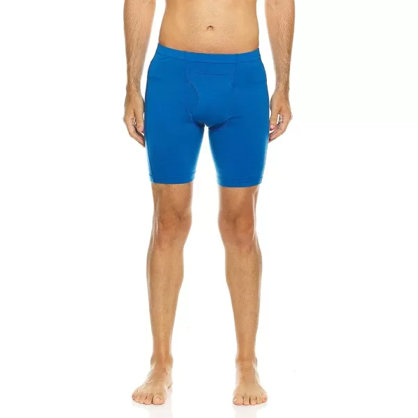 Minus33 Merino Wool Acadian Mens Lightweight Boxer Brief  No Itch Renewable FabricAzure Blue