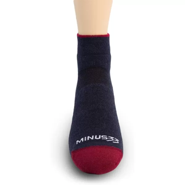 Minus33 Merino Wool Clothing Mountain Heritage All Season Lightweight Ankle Socks Made in USA New HampshirePatriot