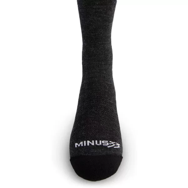 Minus33 Merino Wool Clothing Mountain Heritage Boot Liner Socks Made in USA New HampshireBlack