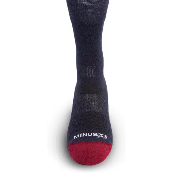 Minus33 Merino Wool Clothing Mountain Heritage Full Cushion Boot Socks Made in USA New HampshirePatriot