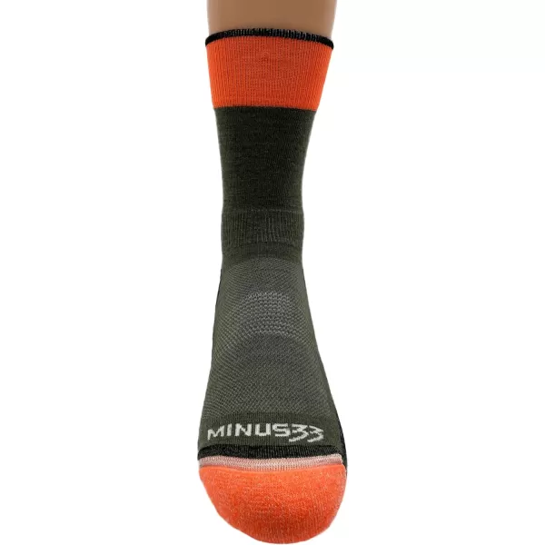 Minus33 Merino Wool Clothing Mountain Heritage Full Cushion Crew Socks Made in USA New HampshireHunt