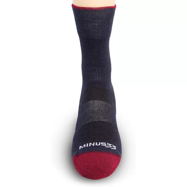 Minus33 Merino Wool Clothing Mountain Heritage Full Cushion Crew Socks Made in USA New HampshirePatriot