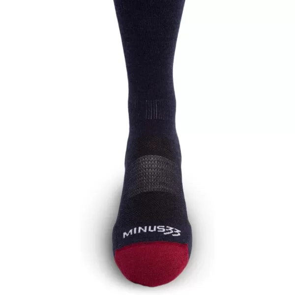 Minus33 Merino Wool Clothing Mountain Heritage Light Cushion Boot Socks Made in USA New HampshirePatriot