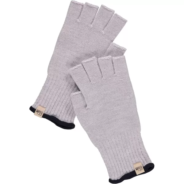 Minus33 Merino Wool Fingerless Glove LinerAsh Gray