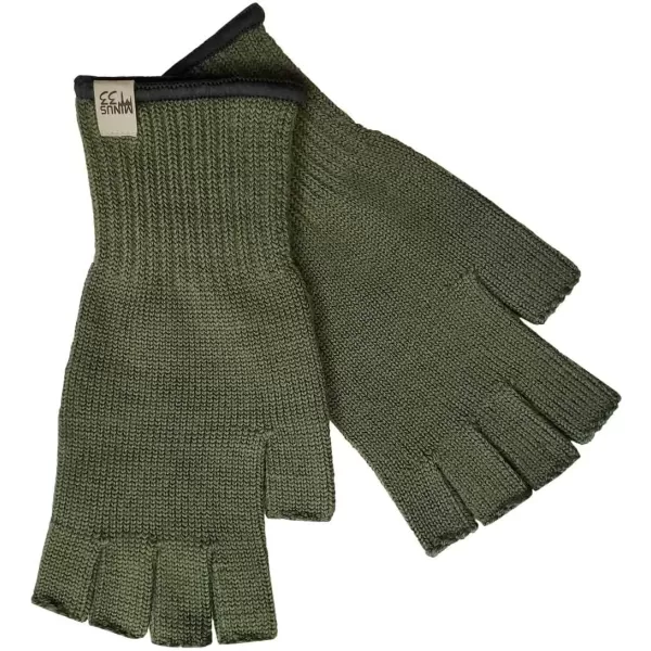 Minus33 Merino Wool Fingerless Glove LinerOlive Drab