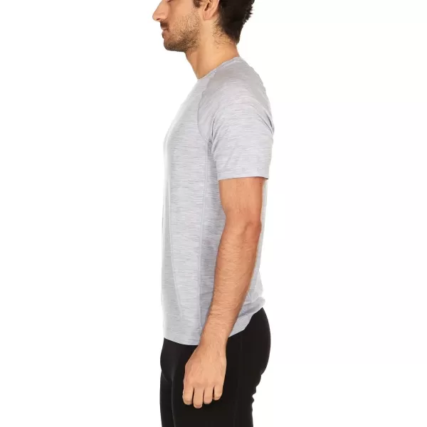 Minus33 Merino Wool Mens Micro Weight Woolverino TShirtAsh Gray