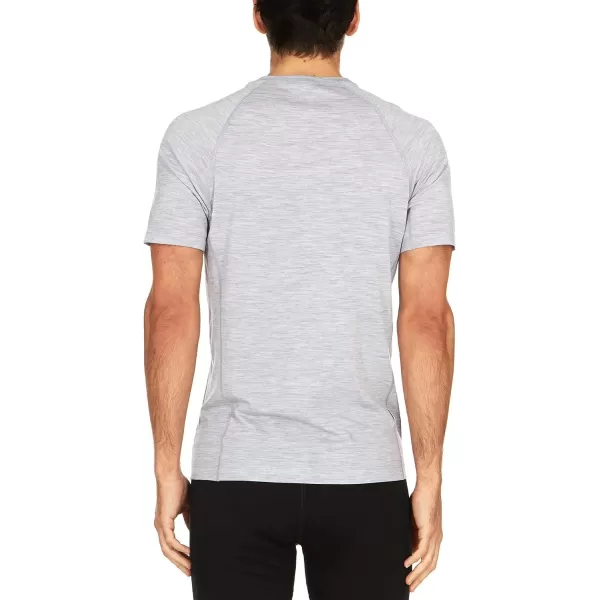 Minus33 Merino Wool Mens Micro Weight Woolverino TShirtAsh Gray