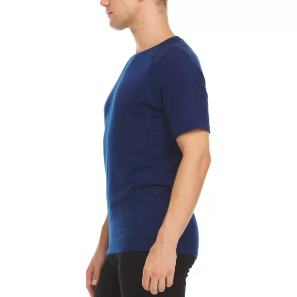 Minus33 Merino Wool Mens Micro Weight Woolverino TShirtNavy Blue