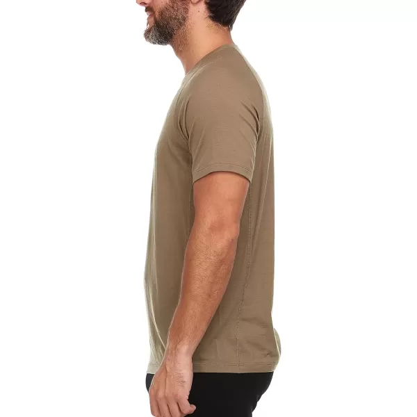 Minus33 Merino Wool Mens Micro Weight Woolverino TShirtTan 499