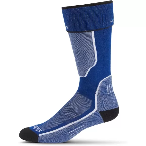 Minus33 Merino Wool Mountain Heritage Elite Full Cushion Over the Calf Ski Socks  Made in the USA  Warm Knee High SocksBlue