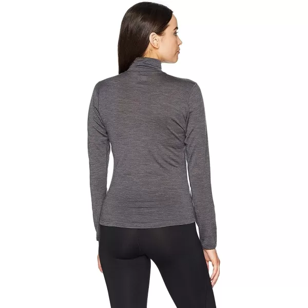 Minus33 Merino Wool Womens Woolverino Micro 14 ZipCharcoal