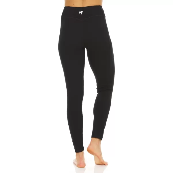 Minus33 Merino Wool Woolverino Womens Micro Leggins 84 Merino Wool 12 Nylon 4 SpandexBlack