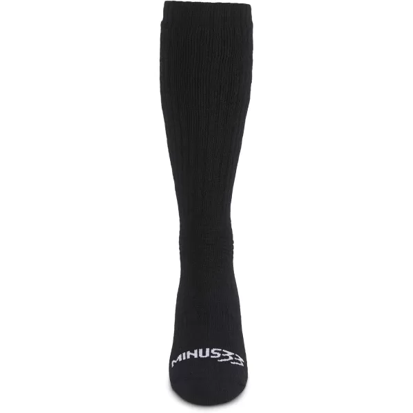 Minus33 Merino Wool Workhorse Over the Calf SockBlack