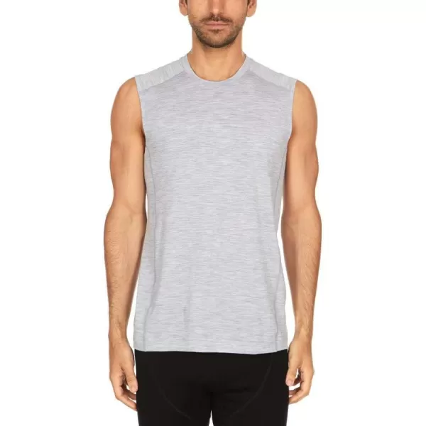 Minus33 Merino Wool 1003 Mens Micro Sleeveless  84 Merino Wool 12 Nylon 4 SpandexAsh Gray