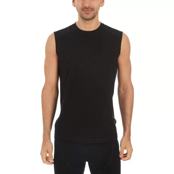 Minus33 Merino Wool 1003 Mens Micro Sleeveless  84 Merino Wool 12 Nylon 4 SpandexBlack