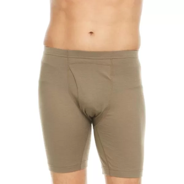 Minus33 Merino Wool Acadian Mens Lightweight Boxer Brief  No Itch Renewable FabricTan 499