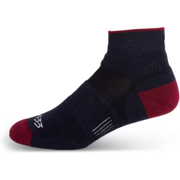 Minus33 Merino Wool Clothing Mountain Heritage All Season Lightweight Ankle Socks Made in USA New HampshirePatriot