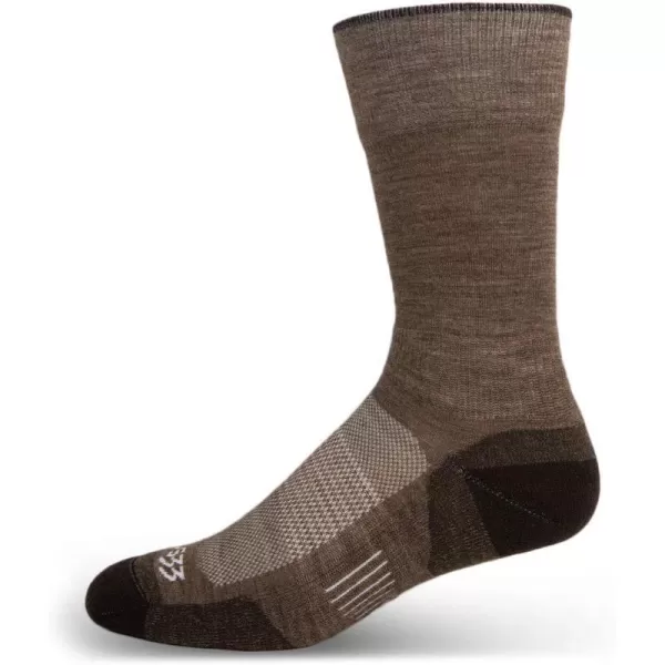 Minus33 Merino Wool Clothing Mountain Heritage Full Cushion Boot Socks Made in USA New HampshireCoffee