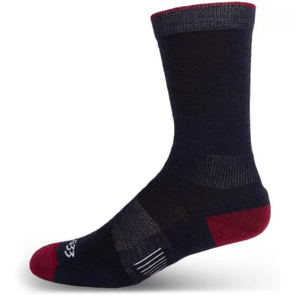 Minus33 Merino Wool Clothing Mountain Heritage Light Cushion Boot Socks Made in USA New HampshirePatriot