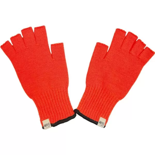 Minus33 Merino Wool Fingerless Glove LinerBlaze Orange