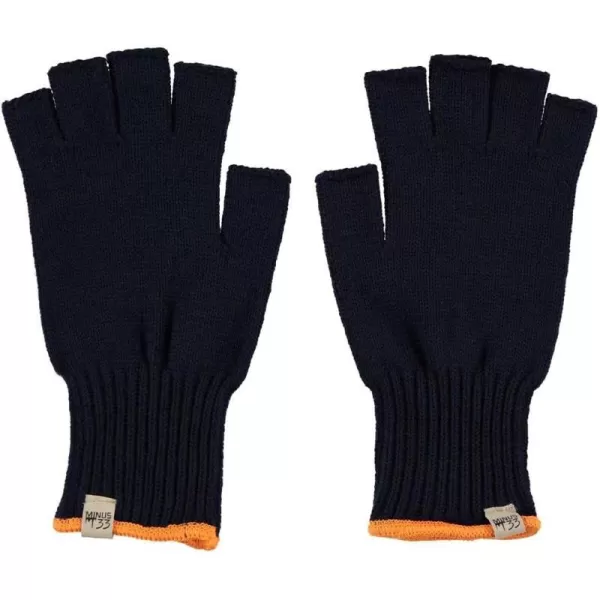 Minus33 Merino Wool Fingerless Glove LinerNavy Blue